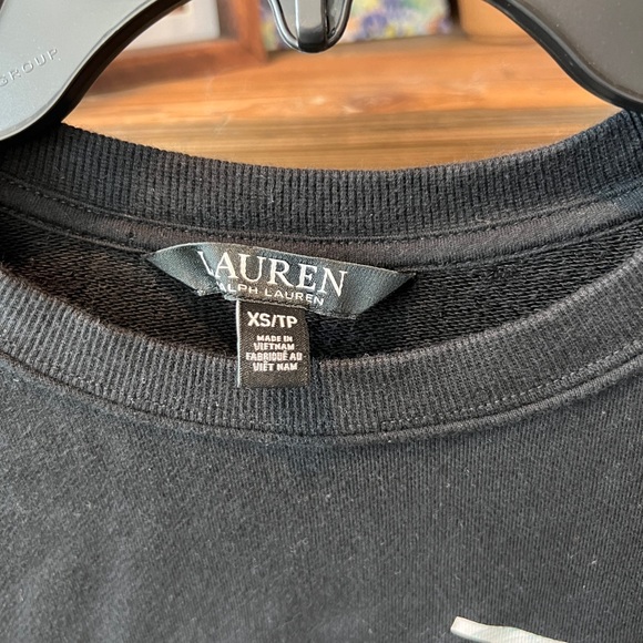 Lauren Ralph Lauren women’s cotton terry sweatshirt size XS - Picture 4 of 10